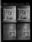 Mary Costa-Engagement Re-photograph (4 Negatives), January 7-9, 1961 [Sleeve 18, Folder a, Box 26]